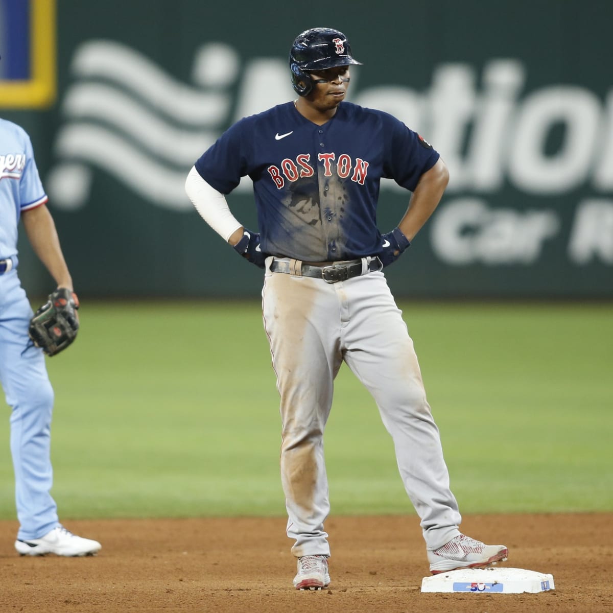 Rafael Devers records first six-hit, four-double game in modern