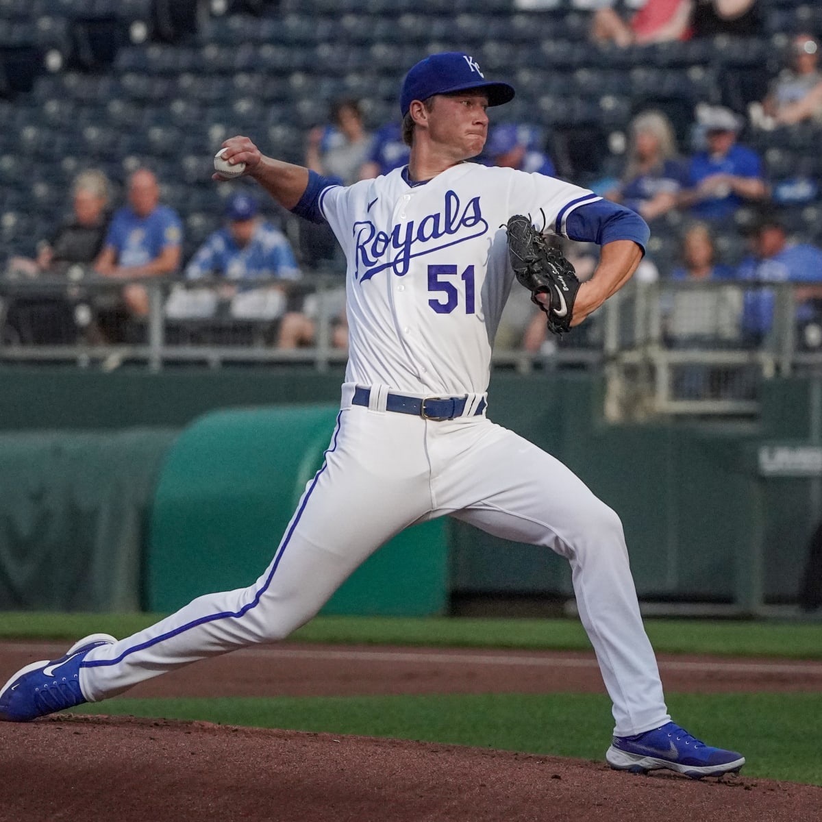 Brady Singer takes the mound in Minneapolis. #Royals