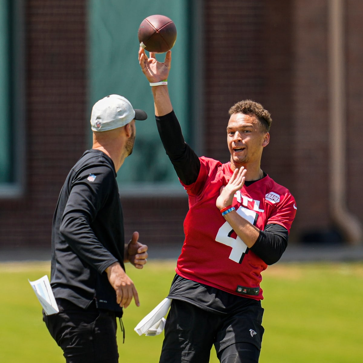 Falcons QB Ridder delivers mixed results in debut as starter - The San  Diego Union-Tribune