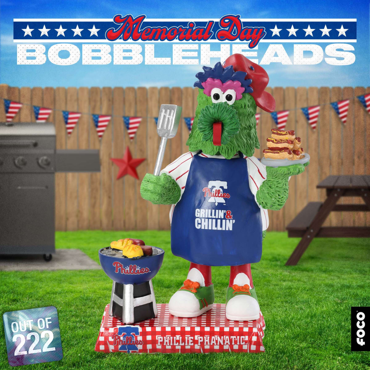 FOCO USA Releases Philadelphia Phillies MLB Opening Day Mascot Bobblehead  Collection - Sports Illustrated Inside The Phillies