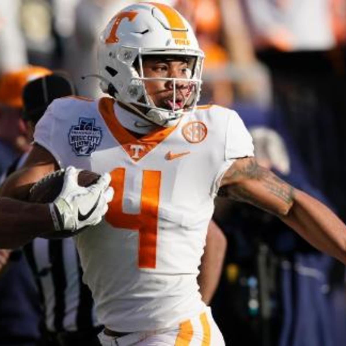 Cedric Tillman has the ability to be a WR1 in the NFL. #tennessee #cle