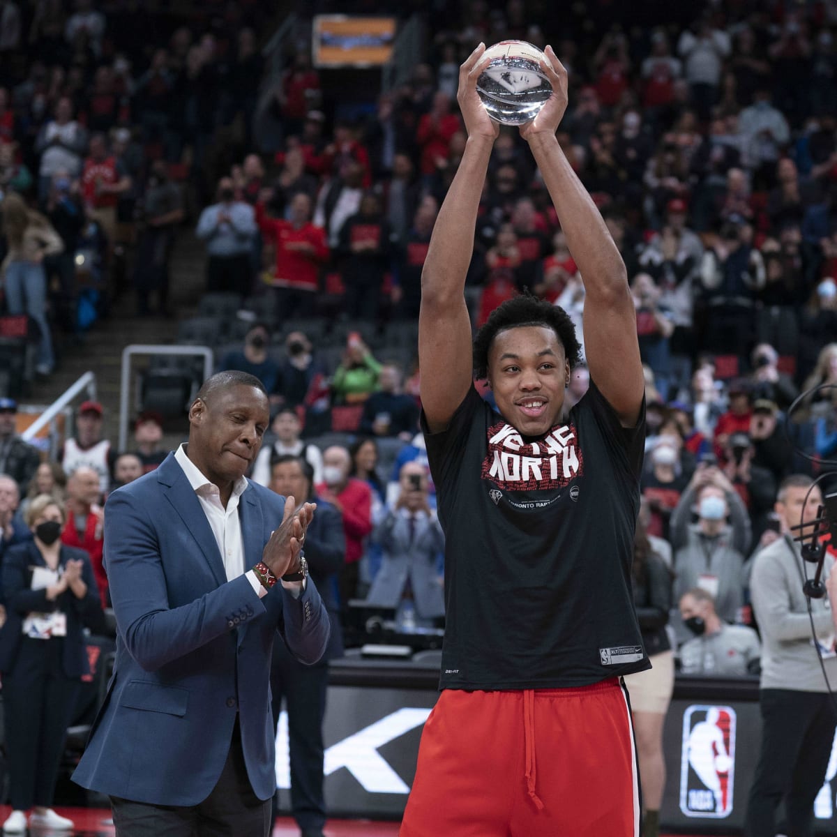 Raptors' Scottie Barnes named to NBA's all-rookie 1st team