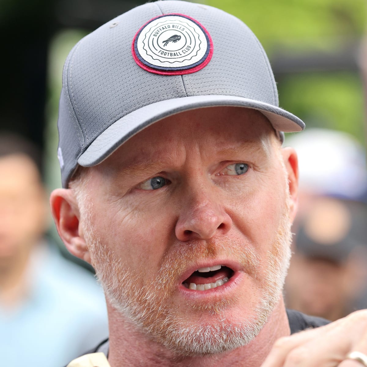 Bills coach Sean McDermott misses rookie camp due to illness