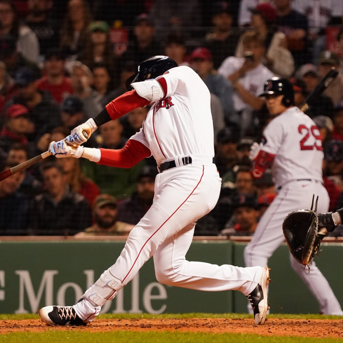 WATCH: Trevor Story Hits Two 2-Run Home Runs for Boston Red Sox on