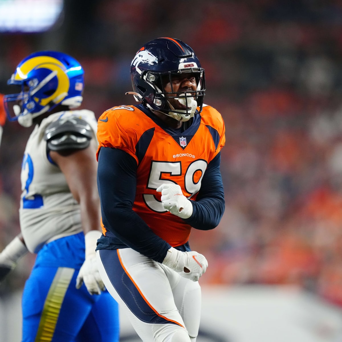 Denver Broncos Rookie RB Jaleel McLaughlin Presented With a Game Ball for  31-28 Win Over Chicago Bears - Sports Illustrated Mile High Huddle: Denver  Broncos News, Analysis and More