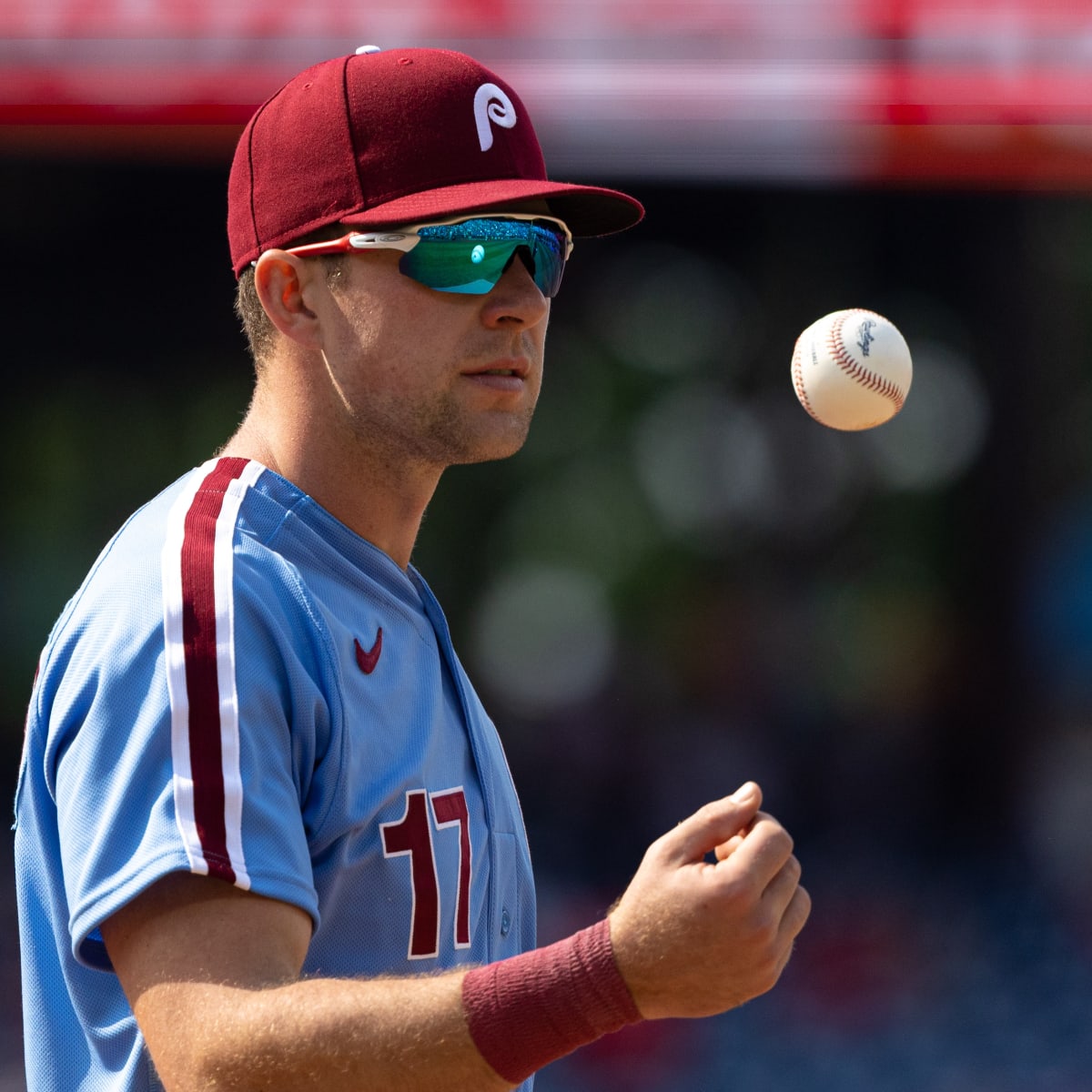 Philadelphia Phillies First Baseman Rhys Hoskins is the Straw That Stirs  the Drink - Sports Illustrated Inside The Phillies