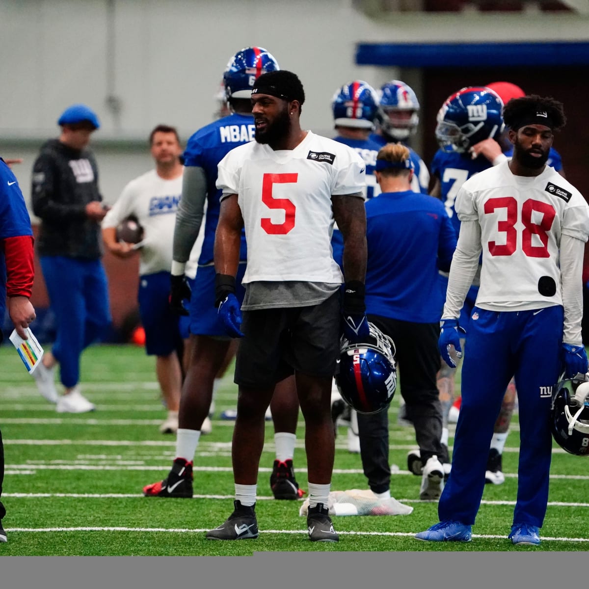 Kayvon Thibodeaux injury: Giants' No. 5 overall pick remains in red jersey  at OTAs - Big Blue View