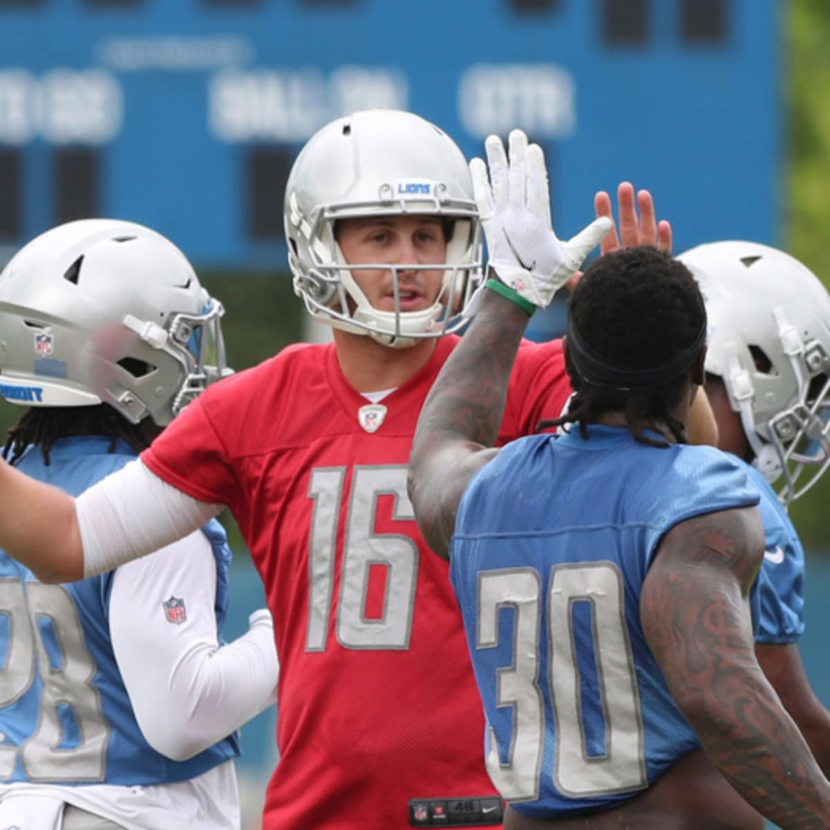 Jared Goff Detroit Lions Nike 2021 Salute To Service Limited