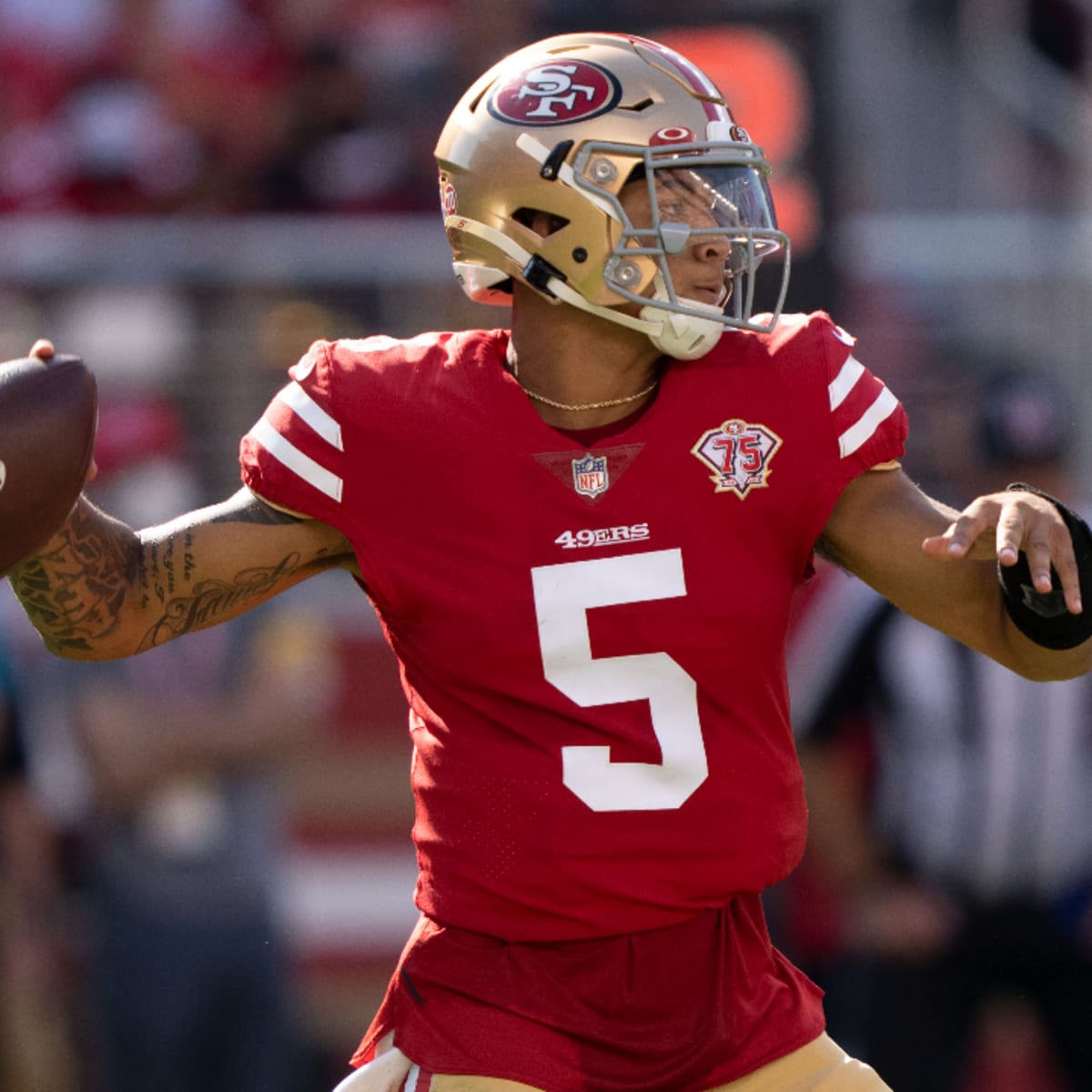 49ers QB Trey Lance Sends a (Not So Subtle) Subliminal Message - Sports  Illustrated San Francisco 49ers News, Analysis and More