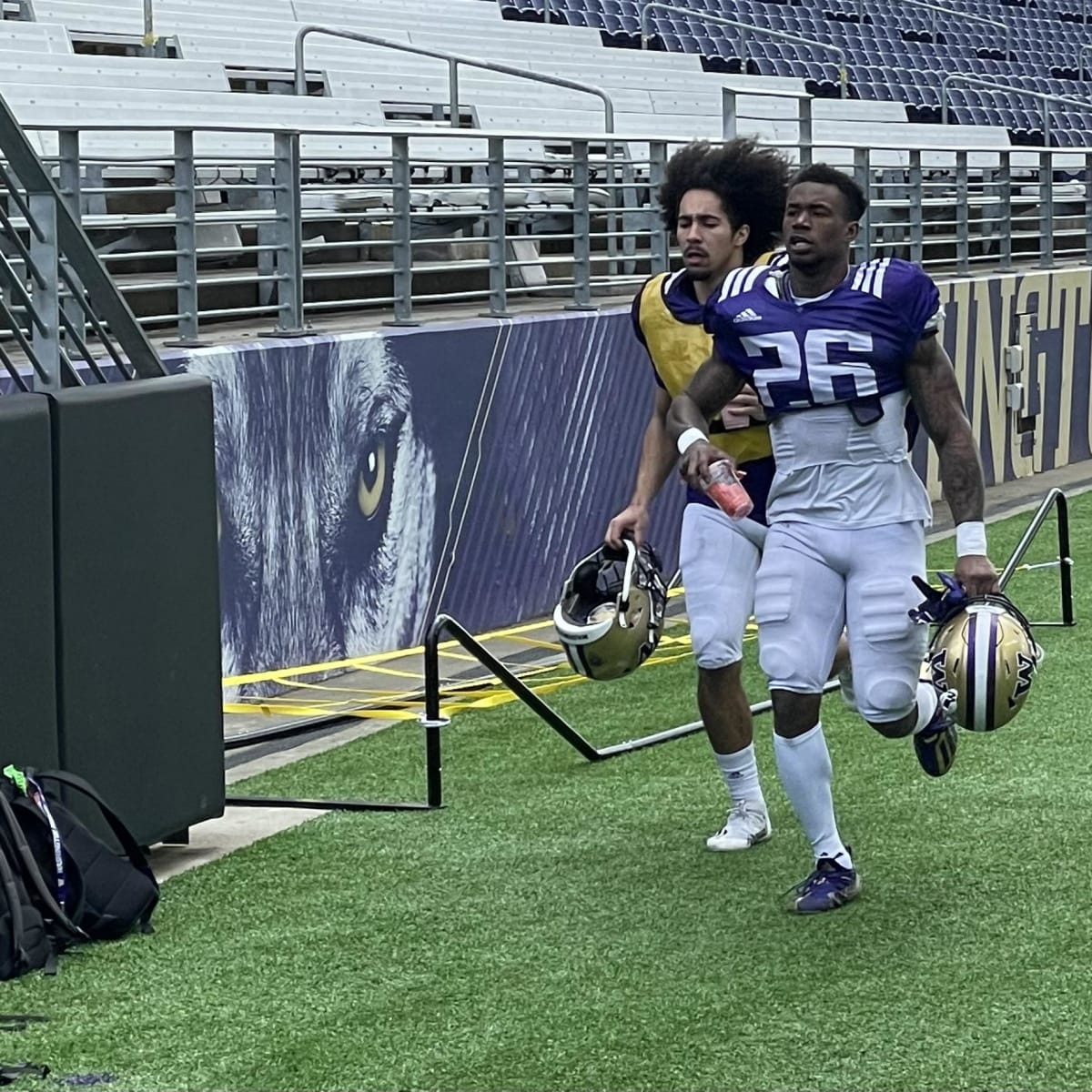 Friday Dots: Sam Adams II rising to the top of deep UW running