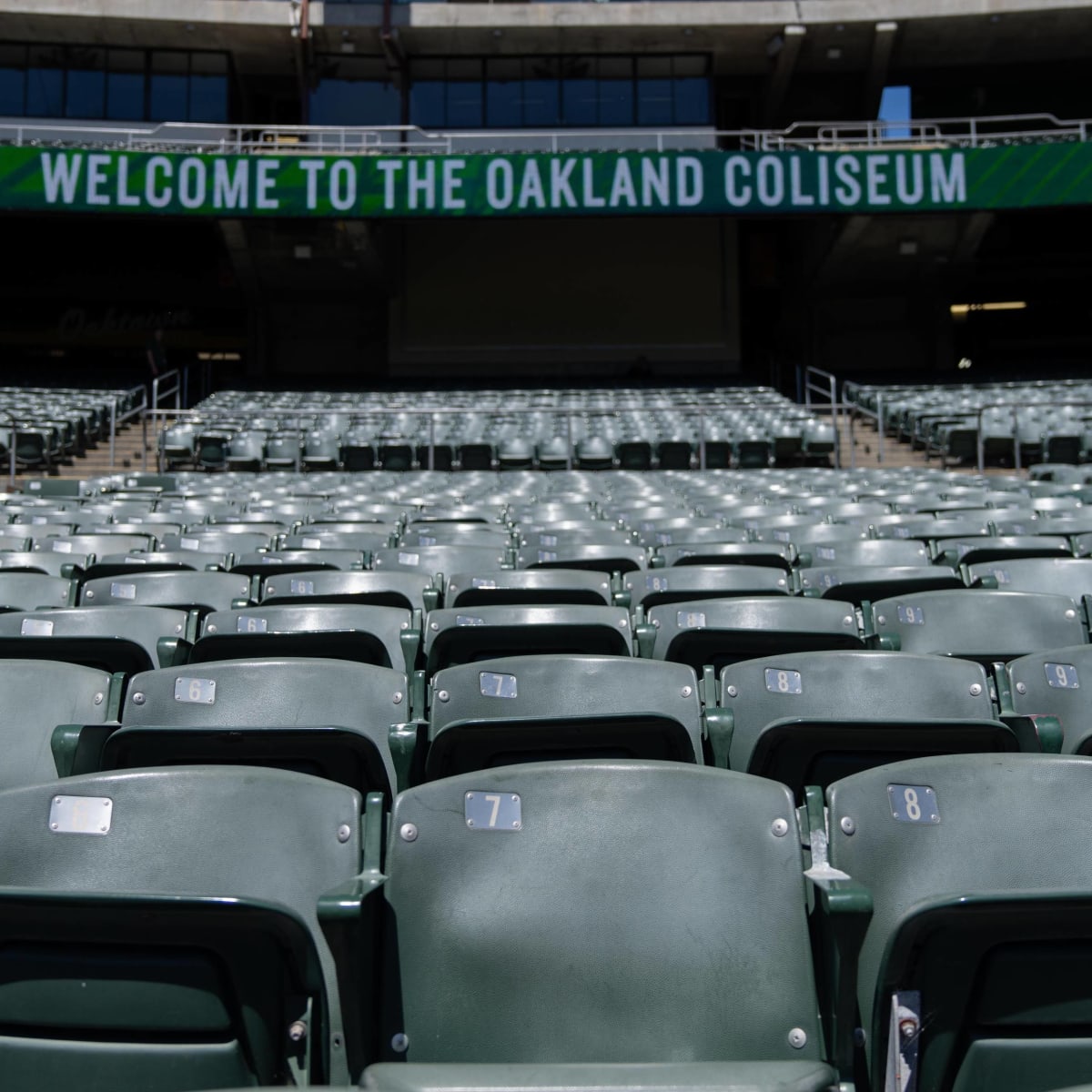 Oakland A's set Coliseum attendance record with 56,310 fans