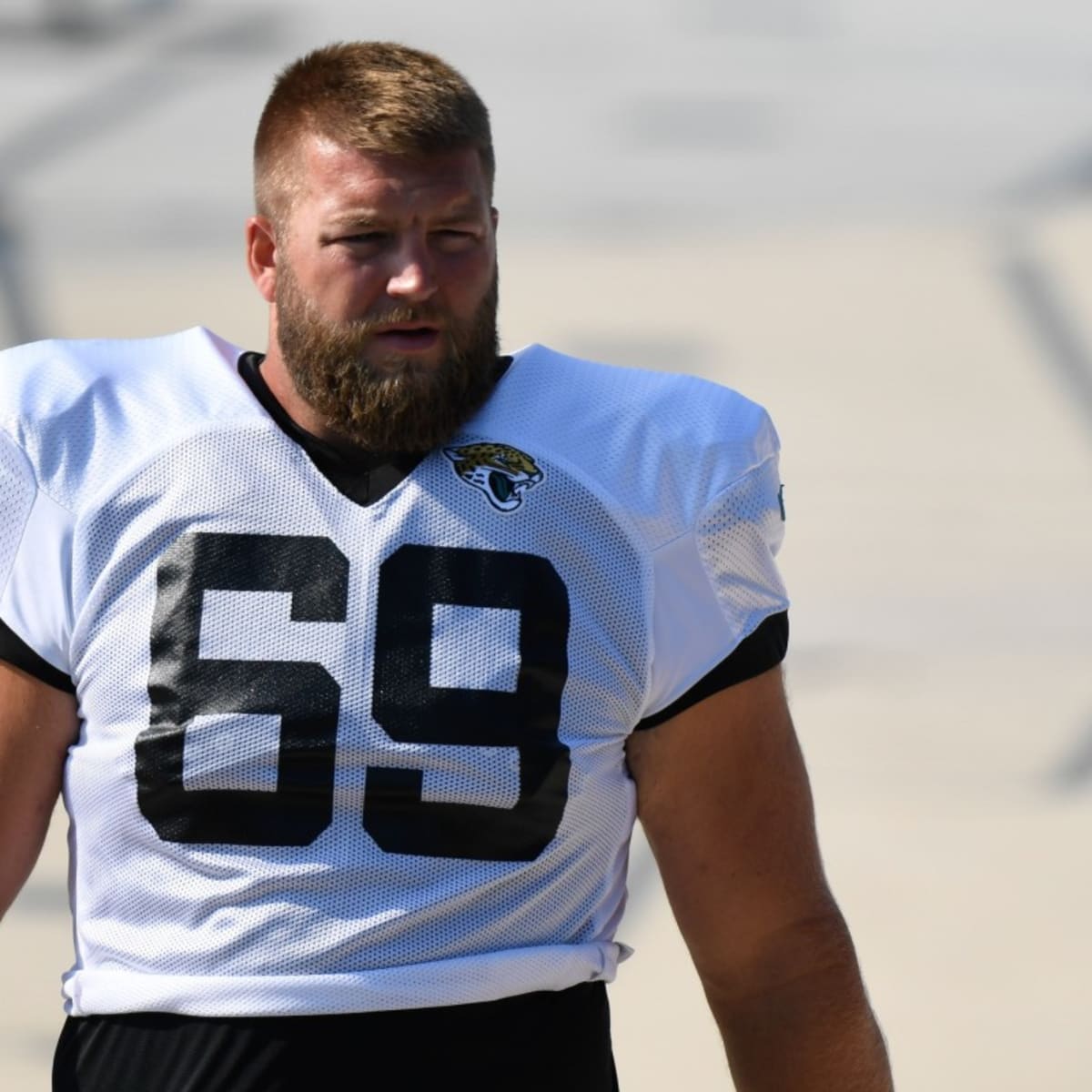 Tyler Shatley at Jaguars Training Camp 