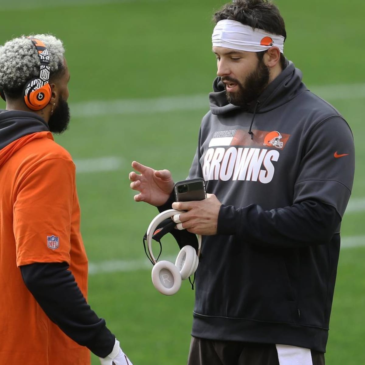 Odell Beckham Jr. and Baker Mayfield are still a work in progress