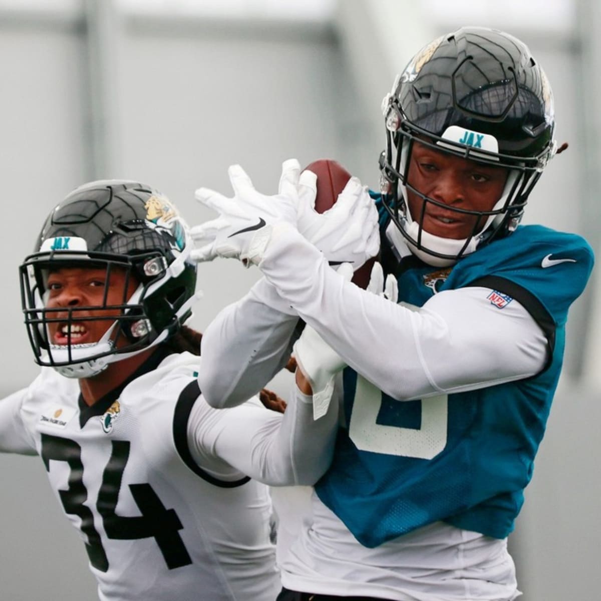 Jacksonville Jaguars cornerback Gregory Junior (34) is seen during the  second half of an NFL football