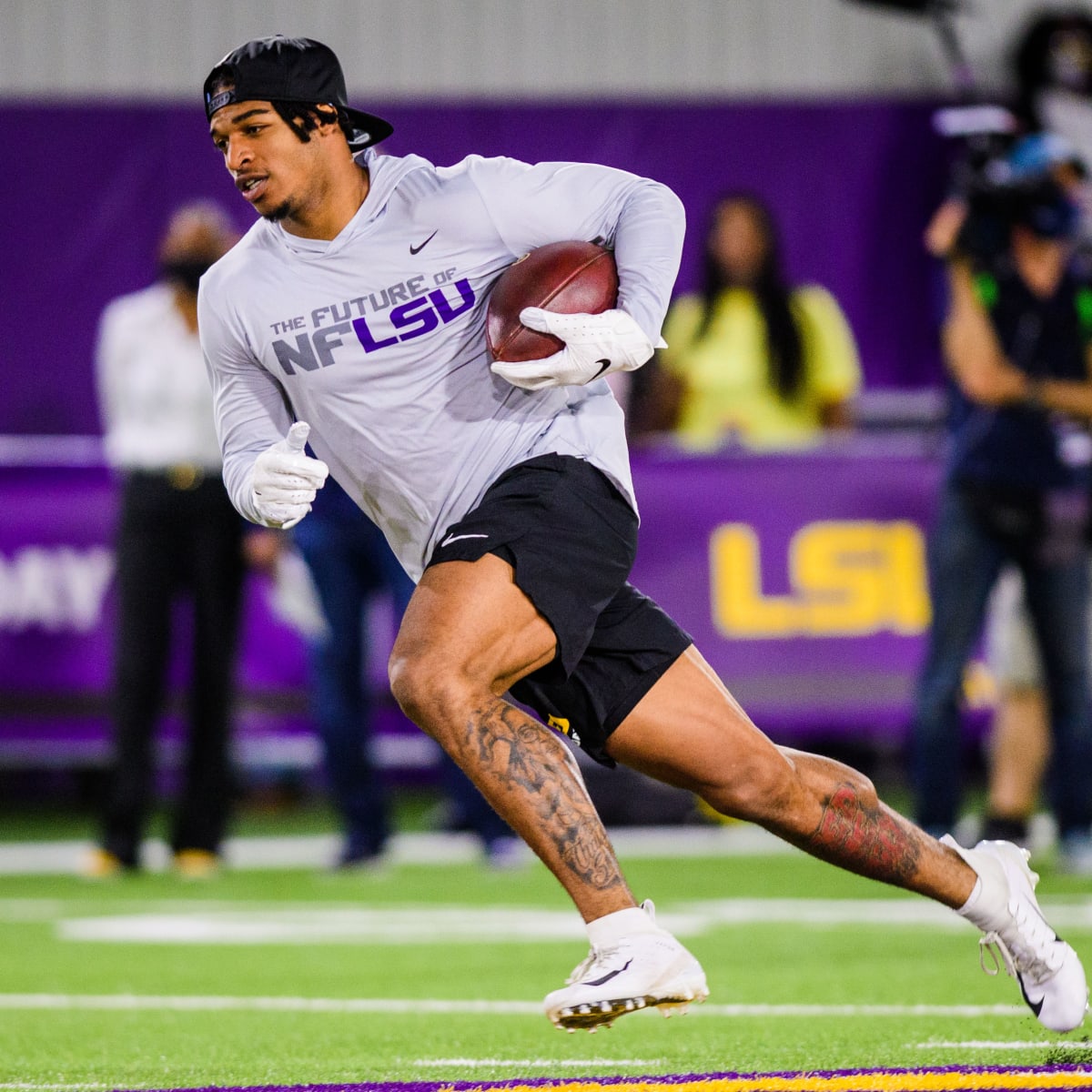 LSU WR Ja'Marr Chase shines again at pro day workout