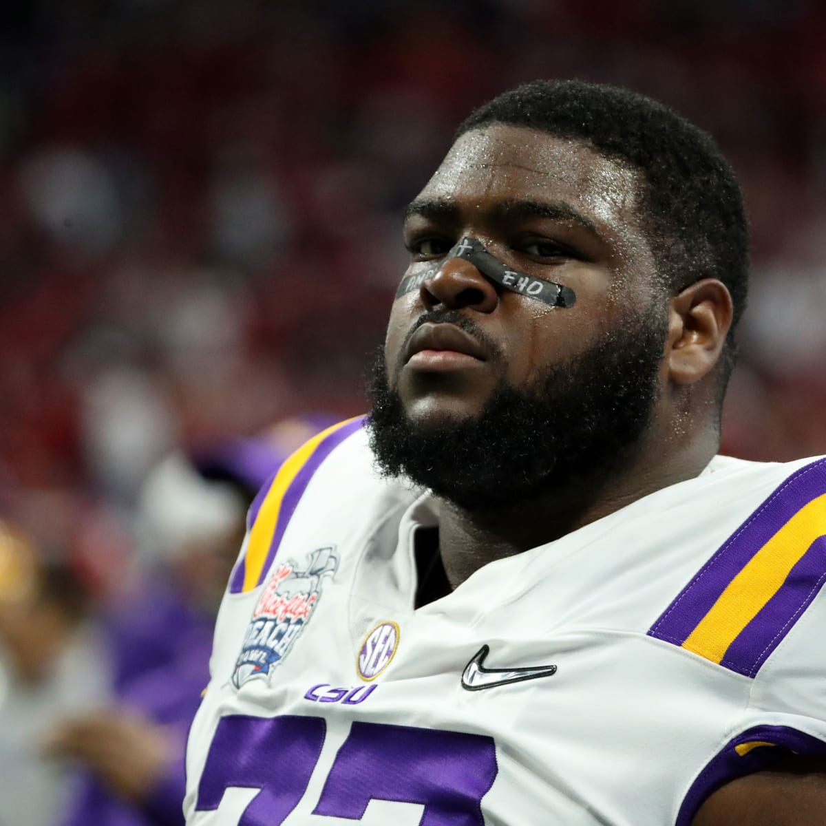 LSU Football - Geaux Bengals The big man, Tyler Shelvin, is headed