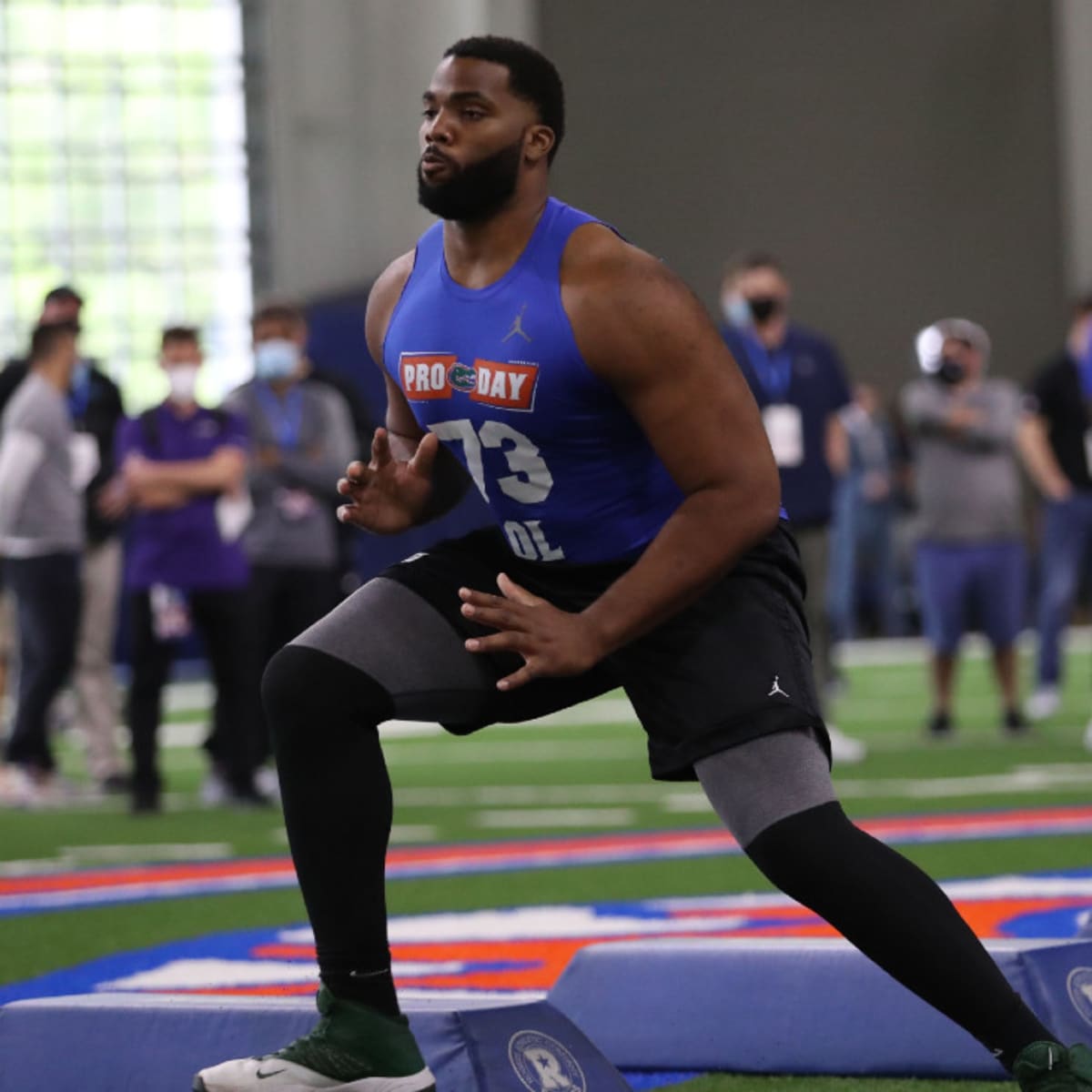 Former Apopka, Gators OT Martez Ivey hoping to stick with Carolina