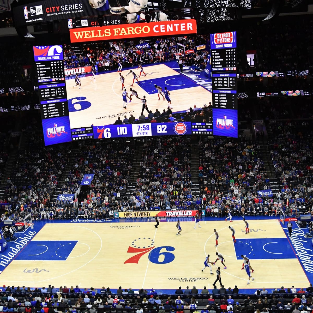 sixers team store wells fargo center