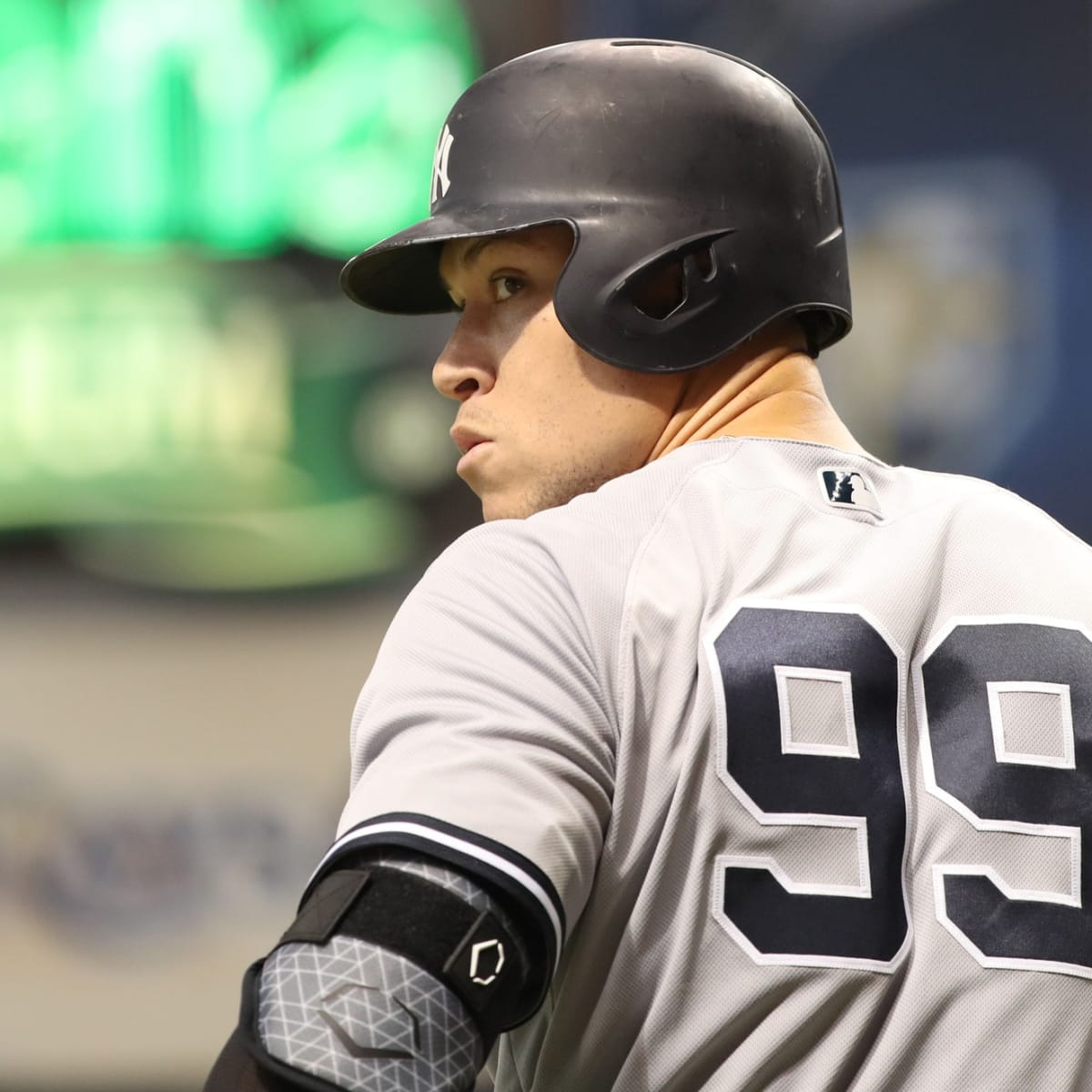 Yankees' Aaron Judge in Tampa for sim games; Weekend return not
