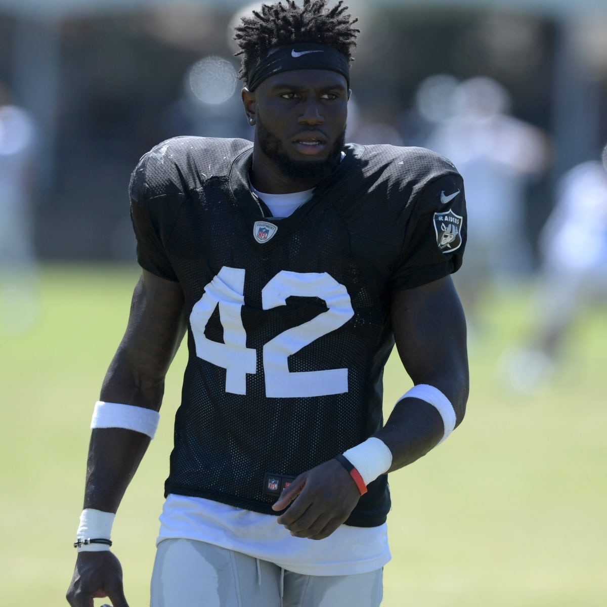 Las Vegas Raiders Safety Karl Joseph during an NFL football