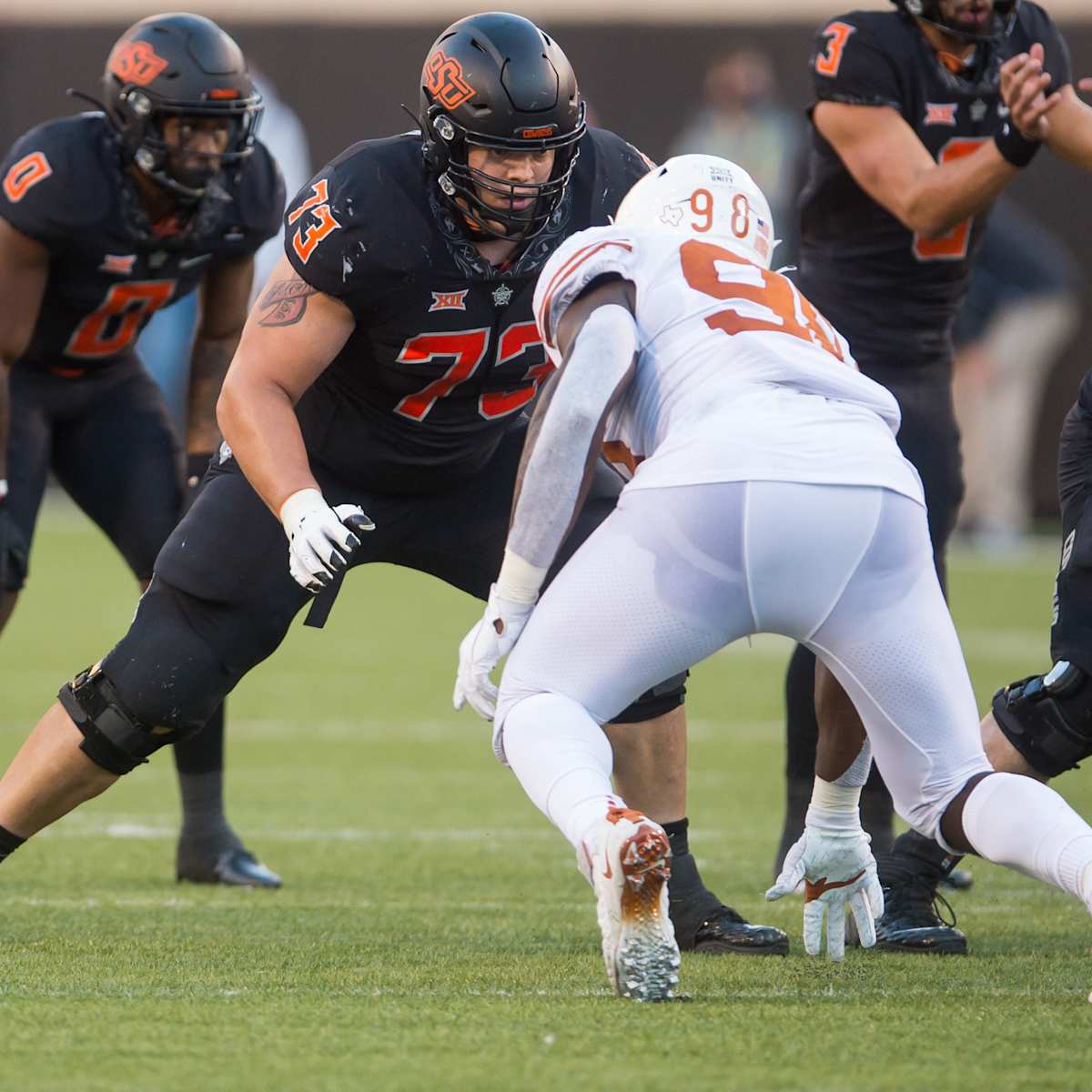 Report: Colts Have Met Virtually with Oklahoma State OT Teven Jenkins  Before the NFL Draft - Stampede Blue