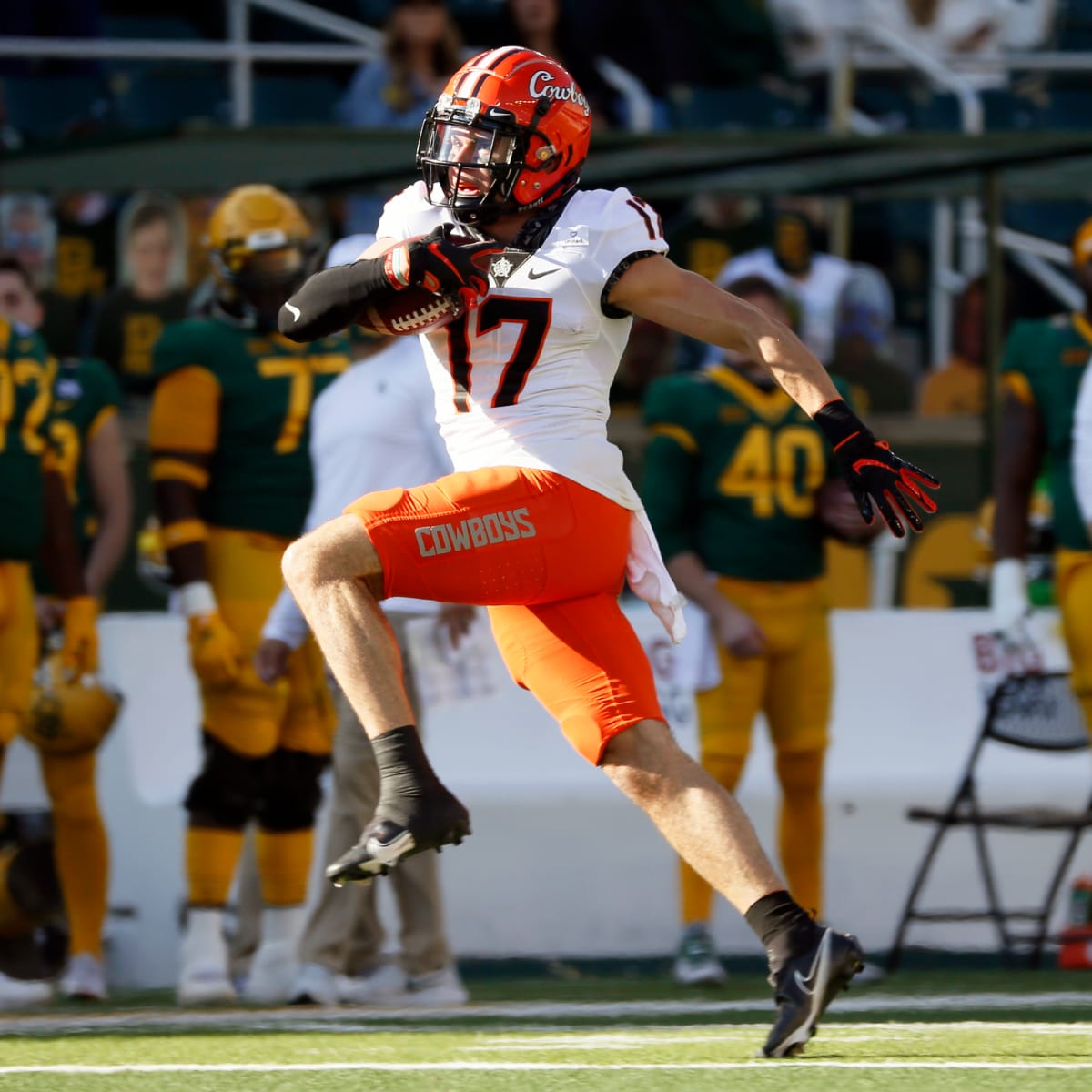 Former Jenks, Oklahoma State receiver Dillon Stoner excited for rookie  season with Las Vegas Raiders