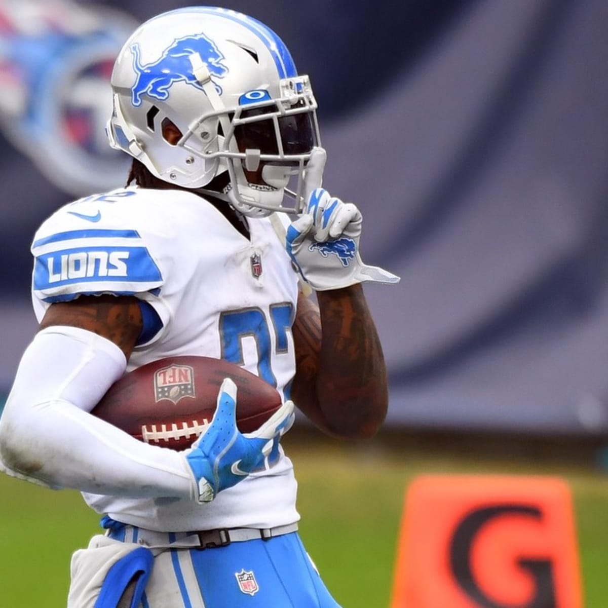 Detroit Lions' Kerryon Johnson looking like 'a franchise back'