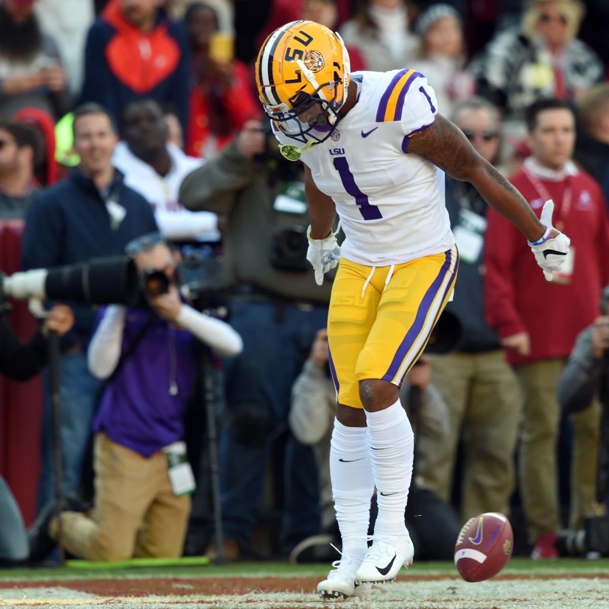 LSU WR Ja'Marr Chase NFL Draft Film Study - Stadium