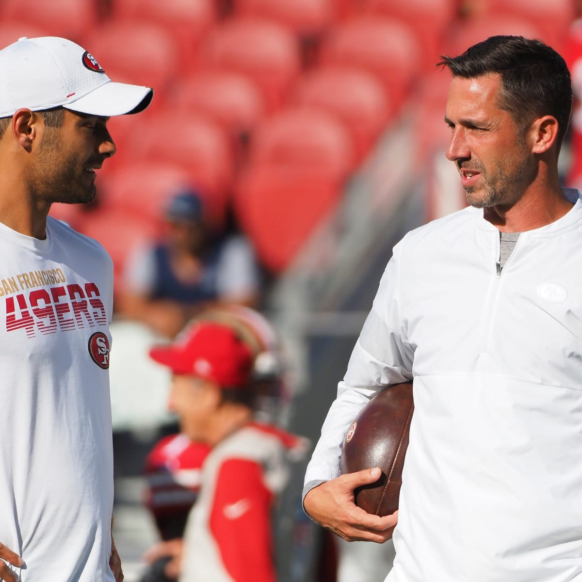 Kyle Shanahan takes morbid turn to deflect question on Jimmy Garoppolo's  future