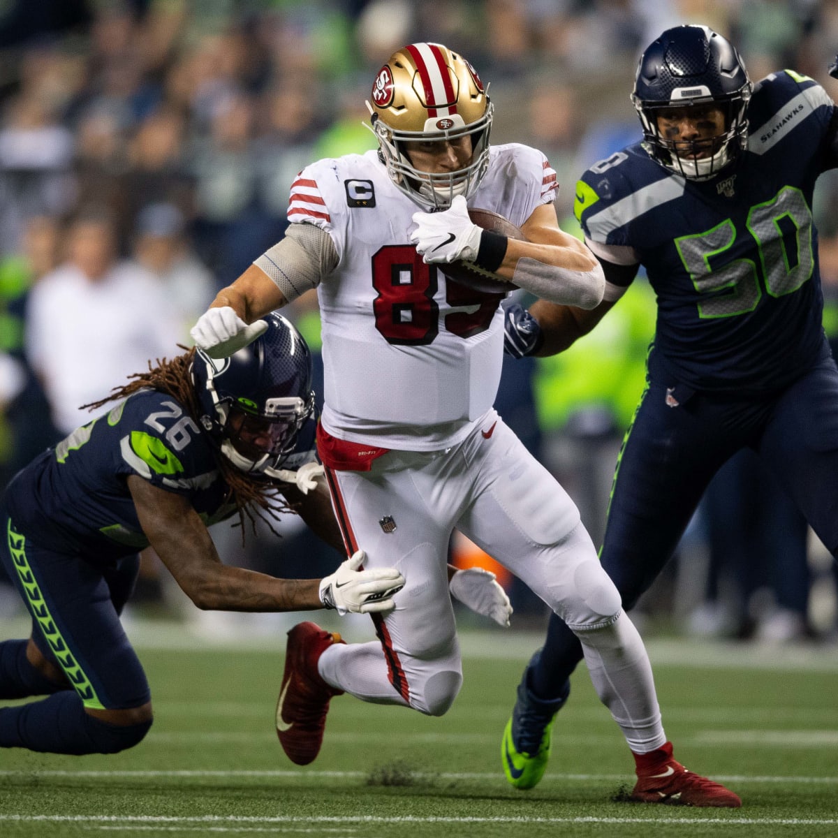 George Kittle confirms story of Seahawks narrowly missing out on drafting  him - Field Gulls