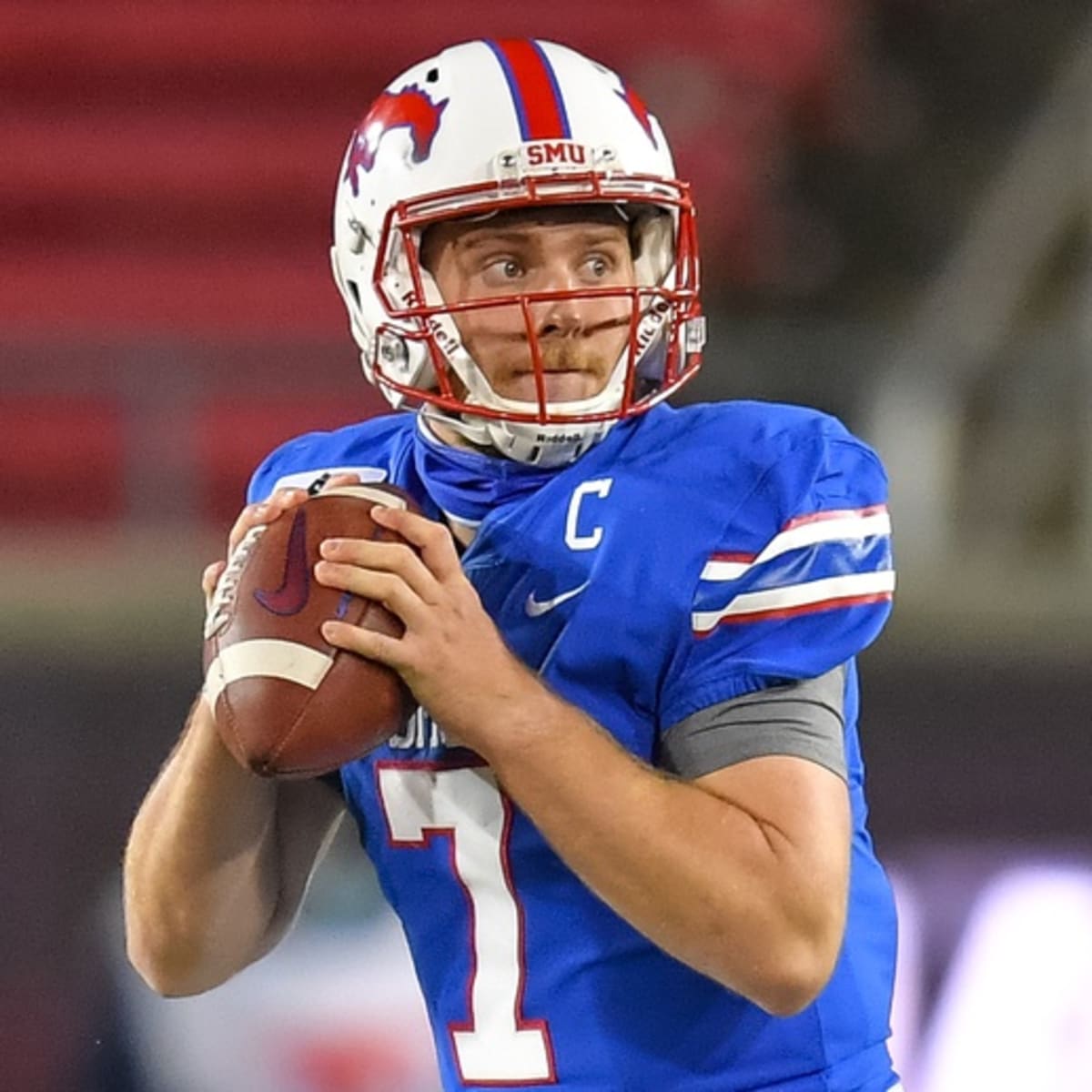 Shane Buechele - Quarterback Southern Methodist Mustangs 2021 NFL Draft  Scouting Report - Visit NFL Draft on Sports Illustrated, the latest news  coverage, with rankings for NFL Draft prospects, College Football, Dynasty