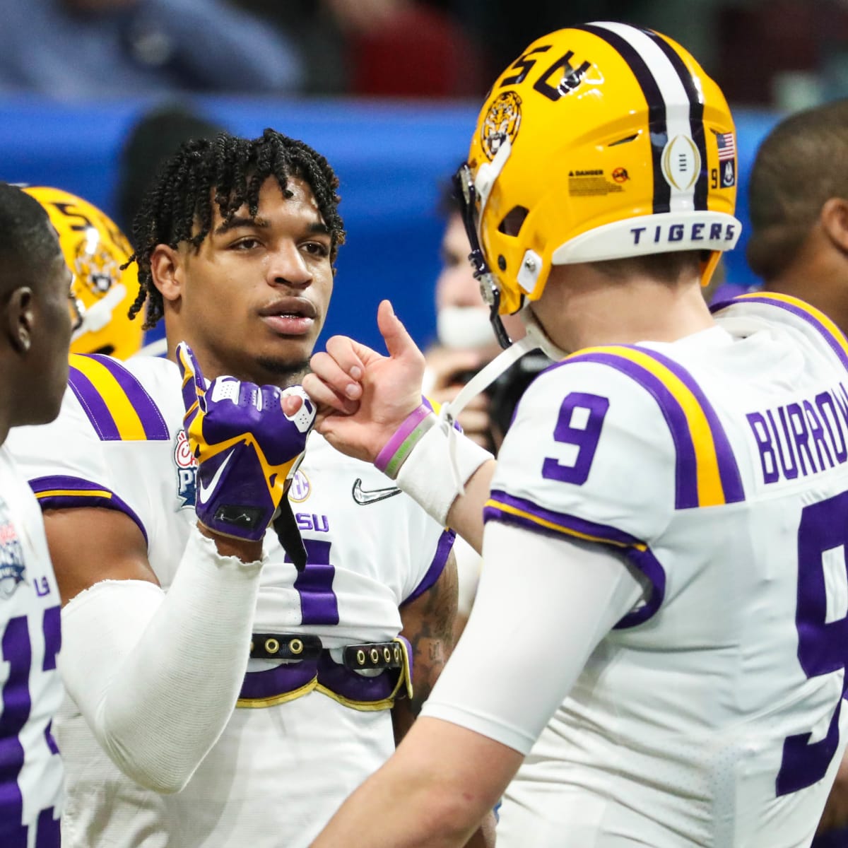 College Football Playoff - Continuing the connection. 2020 national  champion wideout Ja'Marr Chase joins LSU Football QB Joe Burrow with the  Cincinnati Bengals as the fifth overall pick in the 2021 #NFLDraft. #