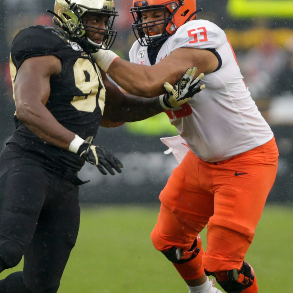 Illinois offensive lineman, and Peoria native, Kendrick Green declares for NFL  Draft