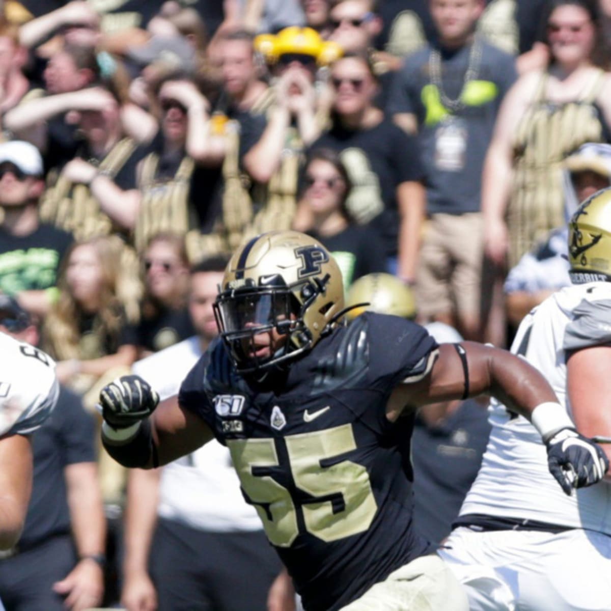 Detroit Lions earn B in trade for Purdue's Derrick Barnes in NFL draft