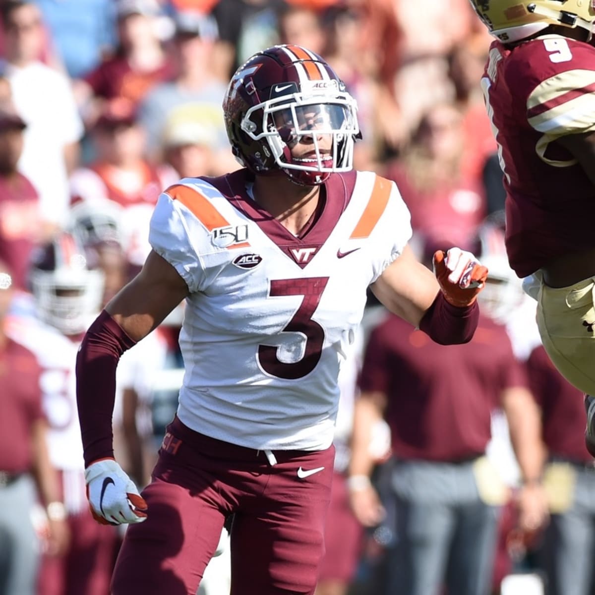 Virginia Tech football: Caleb Farley falls out of first round in latest  Yahoo Sports mock draft - Gobbler Country