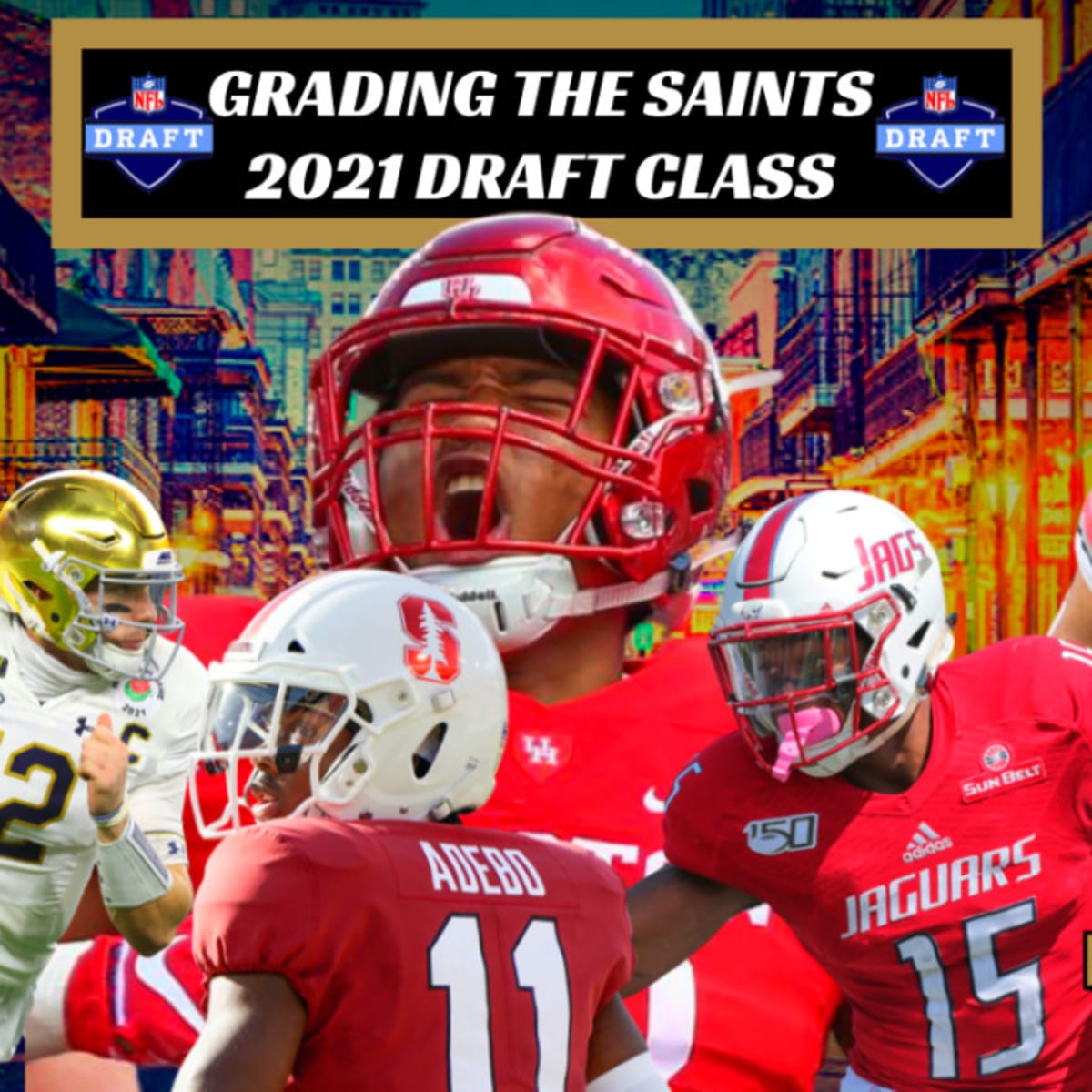 Grading the 2023 New Orleans Saints draft class rounds 1-3 - Canal Street  Chronicles