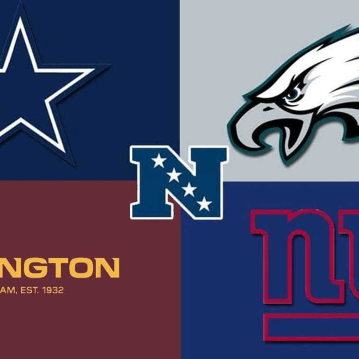 swipe to see our official NFC East fantasy draft guide 