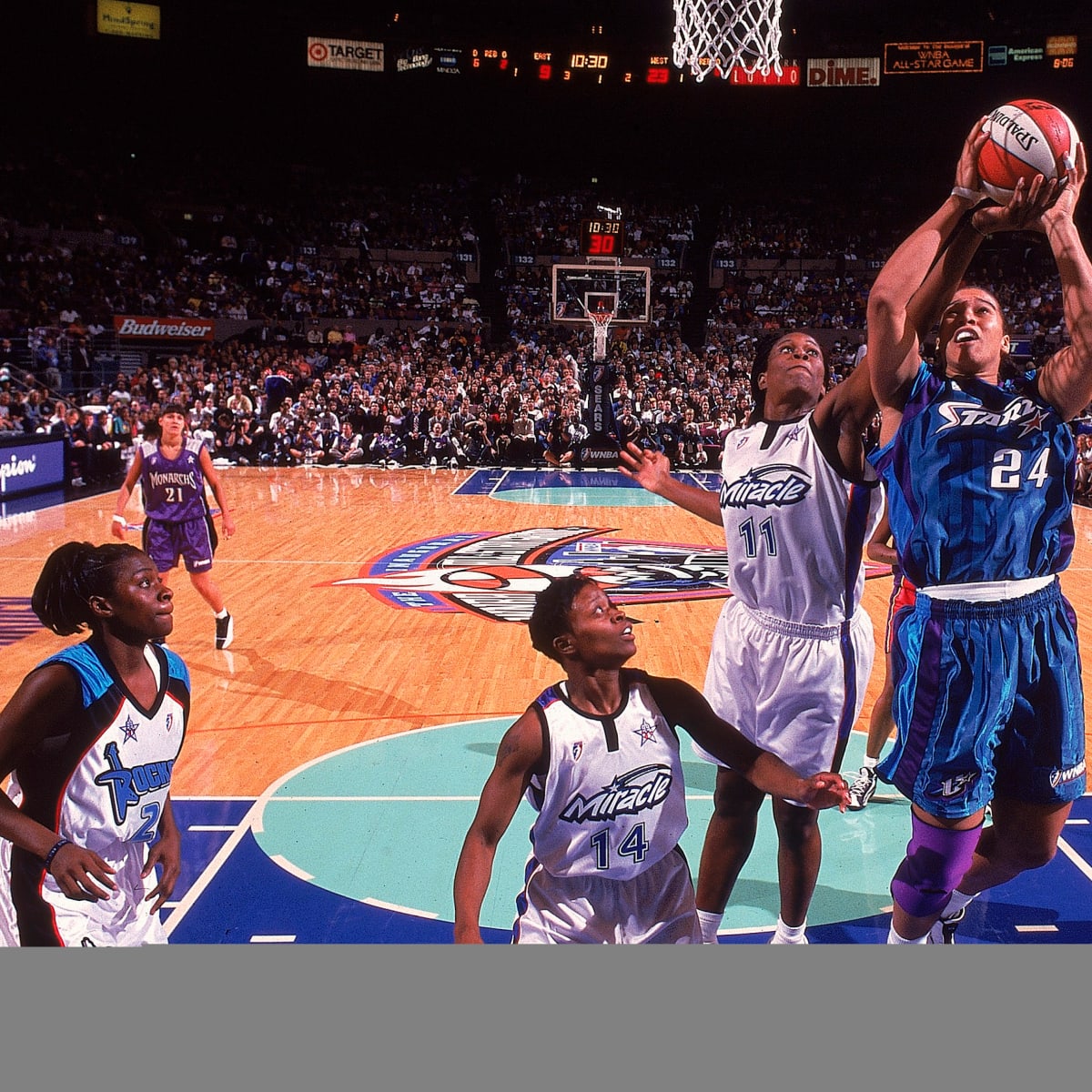 In the WNBA's Early Days, Houston's Comets Came Around Every Year