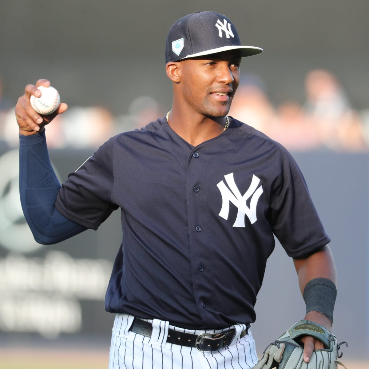 Yankees' Miguel Andujar getting work at unfamiliar position — just in case  