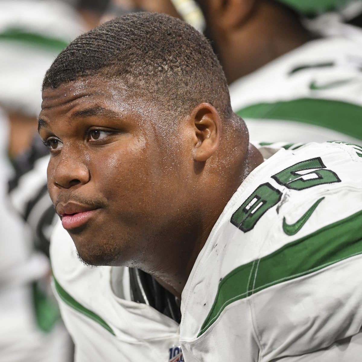 Quinnen Williams Gets Slimed by Teammates After Being Named