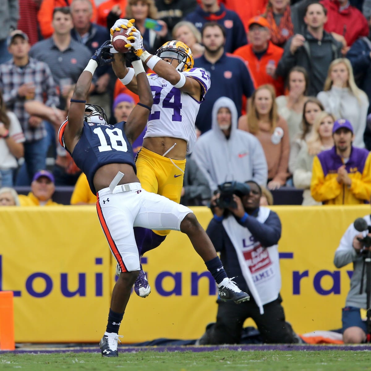 College Football: Derek Stingley is PFF's Freshman of the Year, NFL Draft