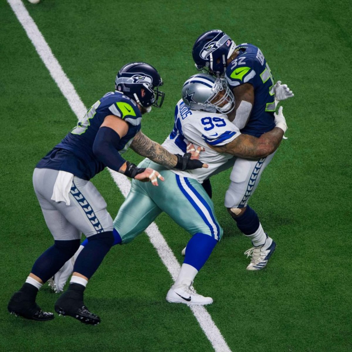 NFL free agency 2021: Cowboys issue tender on starting nose tackle Antwaun  Woods 