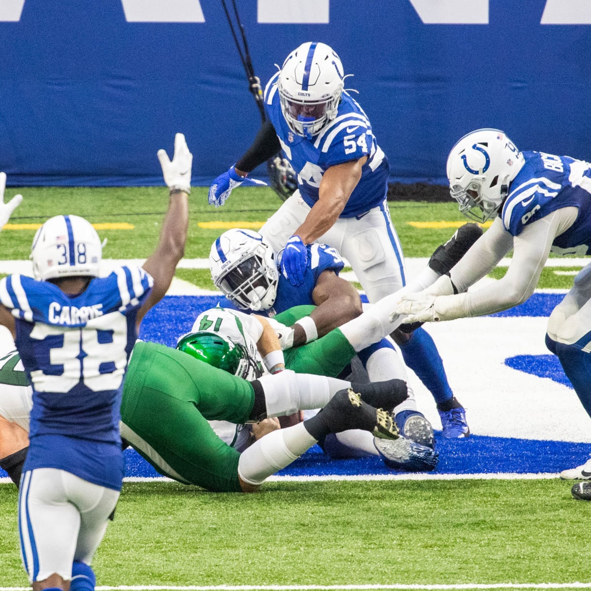 Colts announce Blue Out Week ahead of Thursday Night Football matchup with  New York Jets