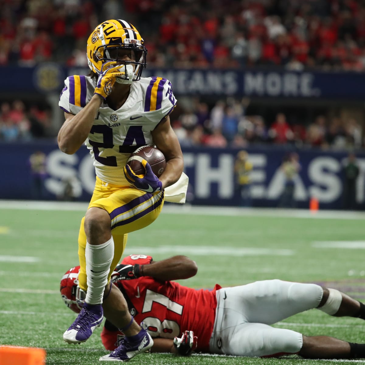 The legacy of the Stingley name  The Stingley name doesn't just stretch  across the back of an LSU jersey, but also across three generations. LSU  Football DB Derek Stingley Jr., his