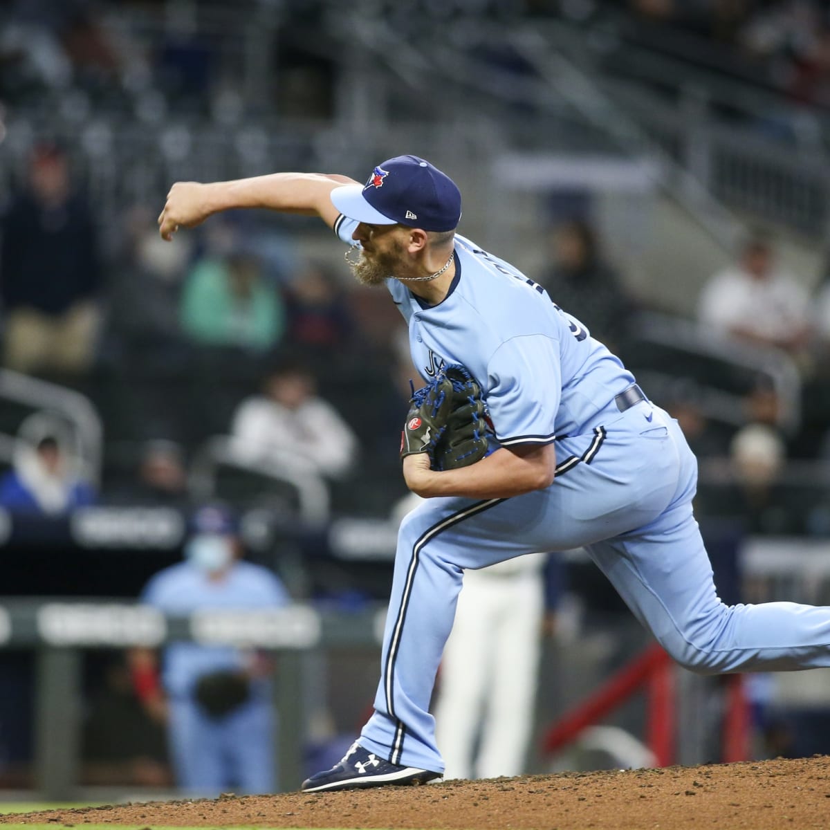 Blue Jays starter R.A. Dickey: Playing at Globe Life Park will help my  knuckleball against Rangers