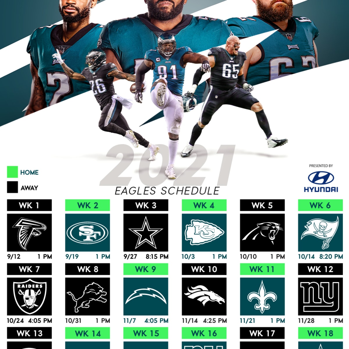 5 Takeaways on the Eagles' Schedule - Sports Illustrated Philadelphia Eagles  News, Analysis and More