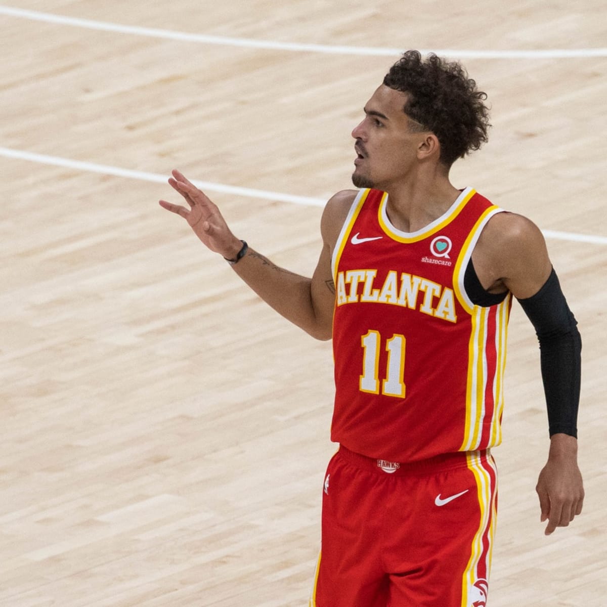 Trae Young reacts to Russell Westbrook trade, discusses rookie season with  Atlanta Hawks