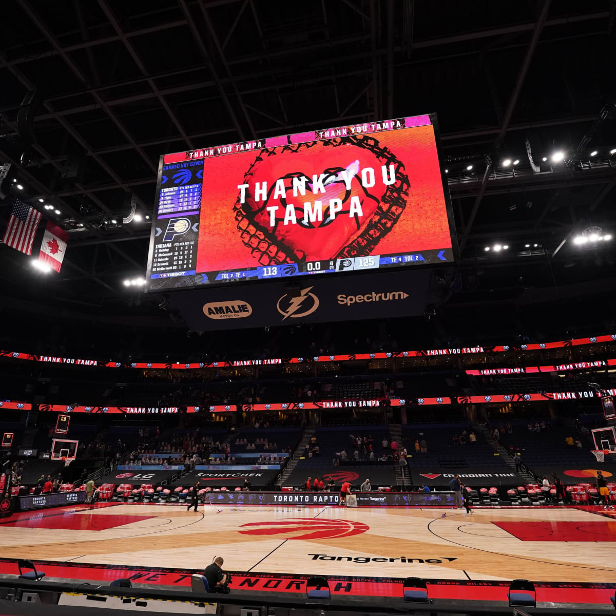 Toronto Raptors staying in Tampa for remainder of NBA season
