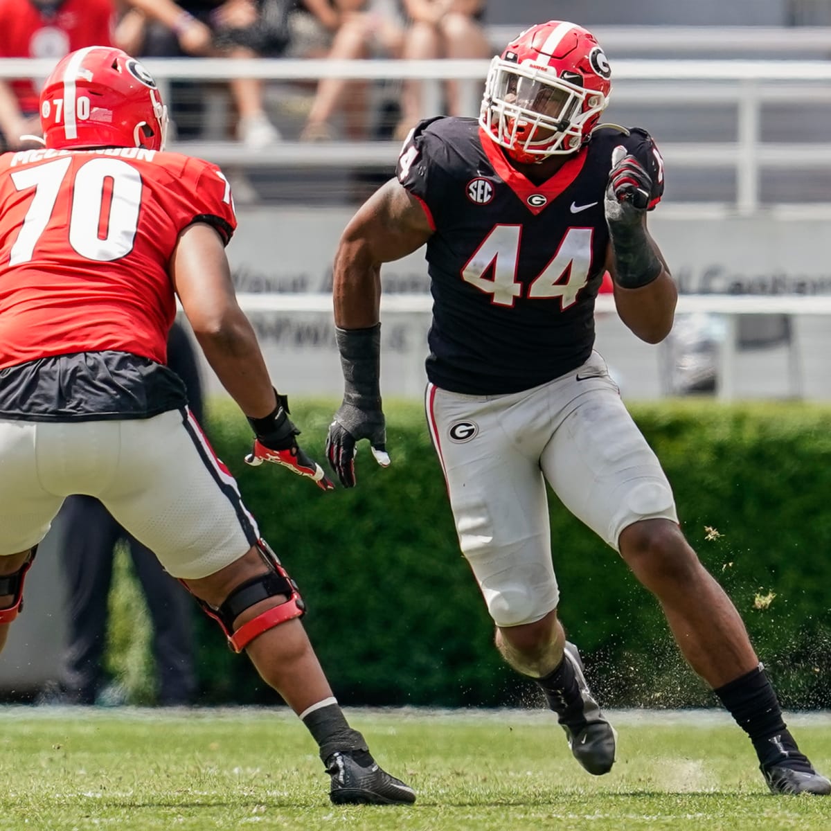 Kirby Smart reveals how difficult it was to see Lewis Cine go down