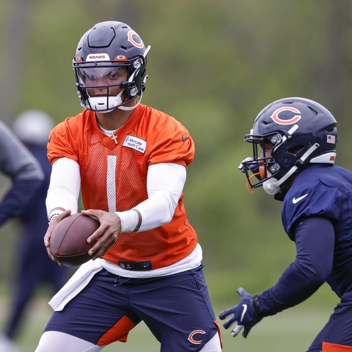 Justin Fields and Chicago Bears continue off-field workouts - Sports  Illustrated Chicago Bears News, Analysis and More